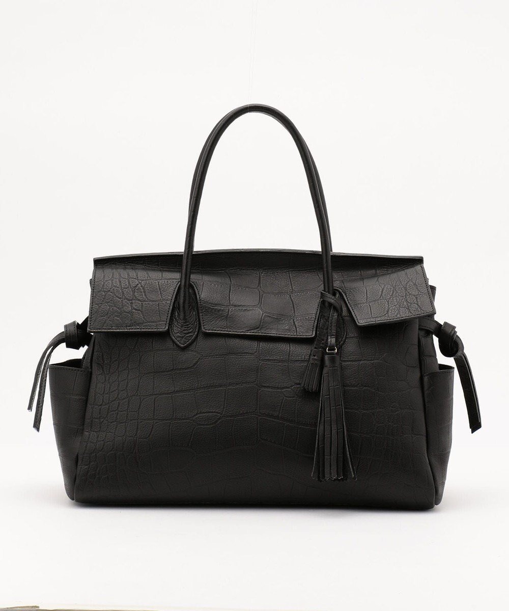 【アンビリオン/UNBILLION】の【テレビ ドラマ着用アイテム】perche 姫路オイルレザーフラップ付きトートバッグ インテリア・キッズ・メンズ・レディースファッション・服の通販 founy(ファニー) ファッション Fashion レディースファッション Fashion for Women バッグ Bags オイル Body Oil ポケット Pocket, Pocket Detail 日本製 Made In Japan クロコブラック|ID: prp329100004845653 ipo3291000000036150536