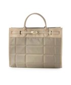 【アンビリオン/UNBILLION】の【テレビ ドラマ着用アイテム】ペルケ perche / ナイロンキルト×クロコ型押し牛革A42wayトートバッグ オーク|ID: prp329100004845656 ipo3291000000035520309