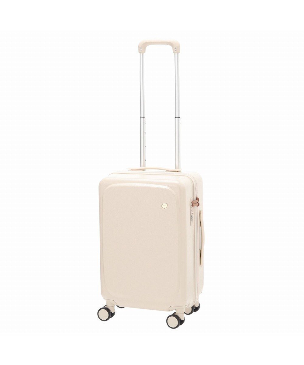 【エースバッグズアンドラゲッジ/ACE BAGS & LUGGAGE】のHaNT ポルメロー スーツケース 30L 機内持ち込み 05871 ハント インテリア・キッズ・メンズ・レディースファッション・服の通販 founy(ファニー) 　ファッション　Fashion　レディースファッション　Fashion for Women　スーツ　Business Suits & Workwear　クラシカル　Classical, Vintage-Inspired　コンビ　Combo, Combination Style　シンプル　Simple, Minimal　トラベル　Travel, Travel Gear　ポケット　Pocket, Pocket Detail　メッシュ　Mesh, Net Fabric　リュック　Backpack, Rucksack　再入荷　Restock / Back in Stock　おすすめ　Recommended / Our Picks　旅行　Travel　スーツケース キャリーケース　Suitcase / Carry Case　オフホワイト|ID: prp329100004845692 ipo3291000000035665211