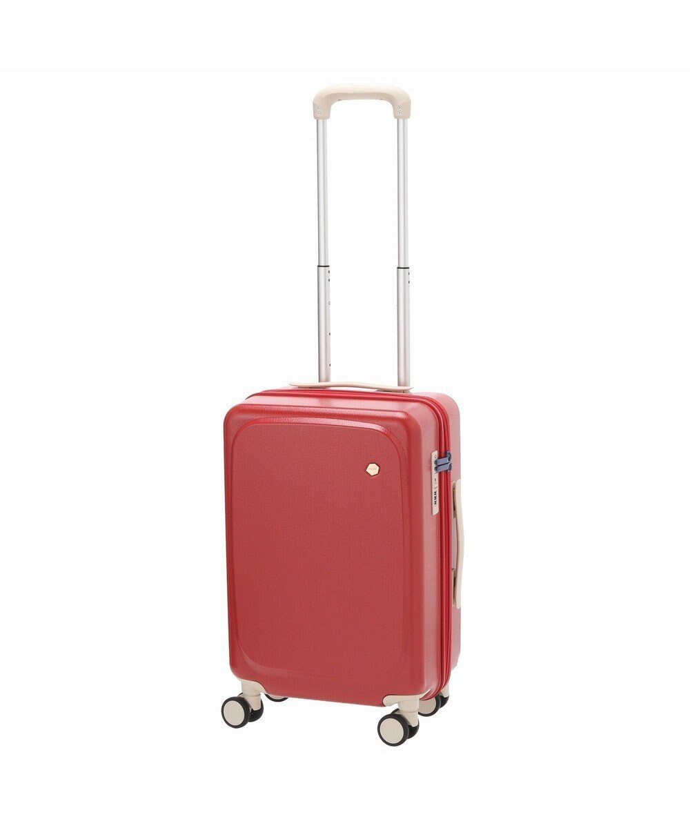 【エースバッグズアンドラゲッジ/ACE BAGS & LUGGAGE】のHaNT ポルメロー スーツケース 30L 機内持ち込み 05871 ハント インテリア・キッズ・メンズ・レディースファッション・服の通販 founy(ファニー) 　ファッション　Fashion　レディースファッション　Fashion for Women　スーツ　Business Suits & Workwear　クラシカル　Classical, Vintage-Inspired　コンビ　Combo, Combination Style　シンプル　Simple, Minimal　トラベル　Travel, Travel Gear　ポケット　Pocket, Pocket Detail　メッシュ　Mesh, Net Fabric　リュック　Backpack, Rucksack　再入荷　Restock / Back in Stock　おすすめ　Recommended / Our Picks　旅行　Travel　スーツケース キャリーケース　Suitcase / Carry Case　レッド|ID: prp329100004845692 ipo3291000000035665213
