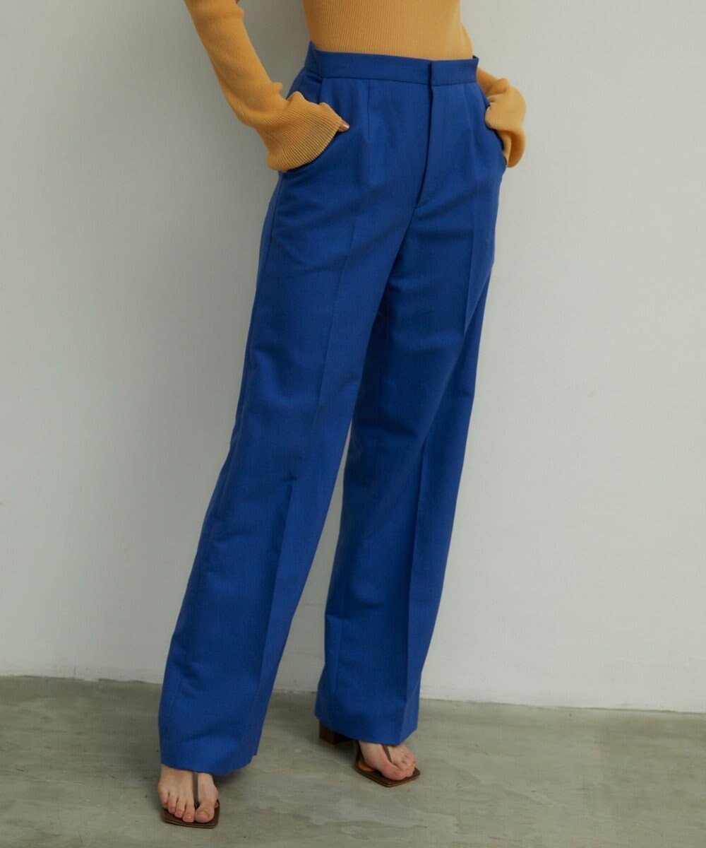 【ベイジ,/BEIGE,】のCLAUDE / ワイドストレートパンツ インテリア・キッズ・メンズ・レディースファッション・服の通販 founy(ファニー) ファッション Fashion レディースファッション Fashion for Women パンツ Pants & Trousers シンプル Simple, Minimal ストレート Straight, Straight Cut リネン Linen, Linen Fabric ワイド Wide, Wide Fit エレガント 上品 Elegant ビジネス 仕事 通勤 Business / Work / Commuting 夏 Summer 春 Spring S/S・春夏 SS, Spring/Summer, Warm Season Blue|ID: prp329100004845715 ipo3291000000036293336