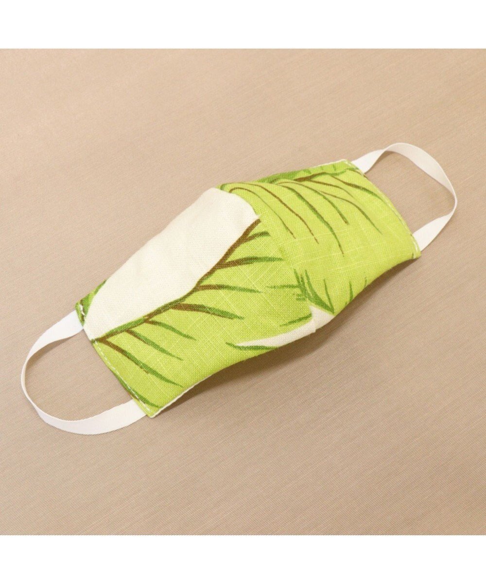 【レガロフェリーチェ/Regalo Felice】の【日本製 / 綿100%(裏地)】マスク インテリア・キッズ・メンズ・レディースファッション・服の通販 founy(ファニー) ファッション Fashion レディースファッション Fashion for Women ハンド Hand, Handmade ブロック Block, Solid Block Pattern ループ Loop, Loop Knit 日本製 Made In Japan GR(グリーン)|ID: prp329100004845732 ipo3291000000036063818