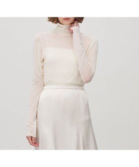 【アンクレイヴ/uncrave】のリヨセルカシミヤベア タートルトップス 人気、トレンドファッション・服の通販 founy(ファニー) ファッション Fashion レディースファッション Fashion for Women トップス・カットソー Cut & Sew Tops シャツ・ブラウス・オフィスカジュアル Elegant Blouses & Button-Ups ロングTシャツ・Tシャツ Longline T-Shirts & Tees カットソー・ベーシックTシャツ Cut-and-Sewn Tops / Stretch Tees & Basics インナー Innerwear カットソー Cut and Sewn Top シアー Sheer, See-Through ストレッチ Stretch, Stretchy Fabric プレミアム Premium, High-End A/W・秋冬 Autumn/Winter |ID:prp329100004845740