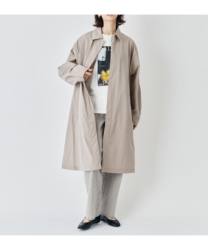 【アンフィーロ/UNFILO / MEN】の【男女兼用】FINE MOVE ステンカラー コート 23年商品 インテリア・キッズ・メンズ・レディースファッション・服の通販 founy(ファニー) https://founy.com/ ファッション Fashion レディースファッション Fashion for Women アウター Coat / Outerwear Collection コート・ロングコート・ピーコート Long Coats, Peacoats & More レディースジャケット・軽アウター Jackets 軽量 Lightweight, Ultra Light ジャケット Jacket, Outerwear ストレッチ Stretch, Stretchy Fabric トレンド Trend, Trending Now ポケット Pocket, Pocket Detail リラックス Relax, Relaxed Fit A/W・秋冬 Autumn/Winter エレガント 上品 Elegant |ID: prp329100004845802 ipo3291000000035846901