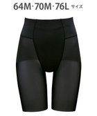 【ワコール/WACOAL】のガードル ロング丈 キリッとしたウエストに スマートなヒップラインに ベタつきにくい レディース GFA155 /ワコール ブラック|ID: prp329100004845803 ipo3291000000035343433