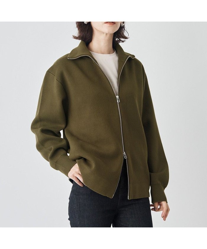 【アンフィーロ/UNFILO / MEN】の【男女兼用/新色追加】スウェットライク ジップ タートルネックニット 24年秋冬商品 インテリア・キッズ・メンズ・レディースファッション・服の通販 founy(ファニー) https://founy.com/ ファッション Fashion レディースファッション Fashion for Women トップス・カットソー Cut & Sew Tops ニット Knit Tops & Sweaters レディースパーカー・カジュアルフーディー Casual Hoodies & Sweatshirts スウェット・クルーネックトップス Sweatshirts & Crewnecks / Relaxed Fit Sweat Tops タートルネック・ハイネックトップス Turtlenecks & High-Neck Tops ジップ Zip, Zipper セーター Sweater, Knitwear タートルネック Turtleneck, High Neck フォルム Silhouette, Form フロント Front, Front Design メンズ Men's, Menswear A/W・秋冬 Autumn/Winter |ID: prp329100004845826 ipo3291000000035344068