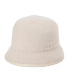 【ムーンバット/MOONBAT】のFURLA パイピング×ロゴ バスクハット/UV ベージュ|ID: prp329100004845827 ipo3291000000035674375