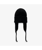 【林八百吉商店/HAYASHIYAOKICHI】のun chapeau ニットワッチアビエーター ブラック|ID: prp329100004845833 ipo3291000000035344223