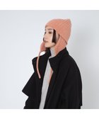 【林八百吉商店/HAYASHIYAOKICHI】のun chapeau ニットワッチアビエーター オレンジ|ID: prp329100004845833 ipo3291000000035344230