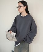 【ウィゴー/WEGO】の【ユニセックス着用/MLXLサイズ展開/新色追加/裏起毛】スウェットプルオーバー スミクロ|ID: prp329100004845906 ipo3291000000035827227