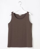 【自由区/JIYU-KU】の【SHIHOさん着用・昨年ご好評素材・新型登場】スーピマスムーススリム タンクトップ ブラウン|ID: prp329100004845933 ipo3291000000035940876