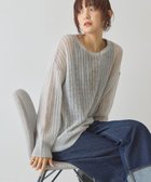 【アメリカンホリック/AMERICAN HOLIC】のモヘアタッチルーズ編みプルオーバー Gray|ID: prp329100004845943 ipo3291000000035346073