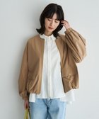 【イェッカ ヴェッカ/YECCA VECCA】の撥水 バルーンブルゾン Beige|ID: prp329100004845953 ipo3291000000035587965