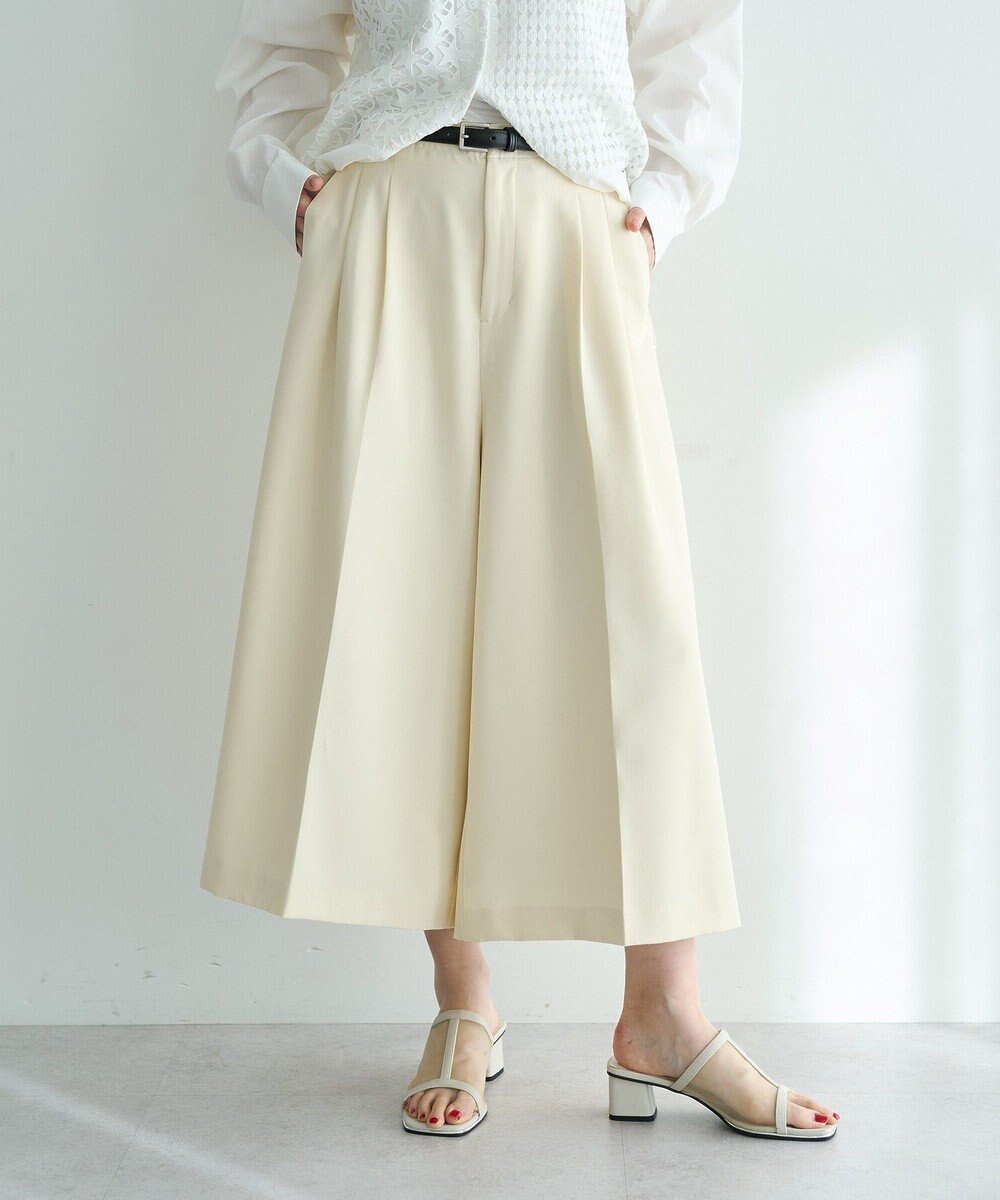 【イェッカ ヴェッカ/YECCA VECCA】のベルトSETクロップド丈パンツ 人気、トレンドファッション・服の通販 founy(ファニー) 　ファッション　Fashion　レディースファッション　Fashion for Women　パンツ　Pants & Trousers　ベルト&ウエストマーク　Belts & Waist Accessories　おすすめ　Recommended / Our Picks　クロップド　Cropped, Short Length　フェミニン　Feminine, Girly　フロント　Front, Front Design　ポケット　Pocket, Pocket Detail　ワイド　Wide, Wide Fit　夏　Summer　春　Spring　S/S・春夏　SS, Spring/Summer, Warm Season　 other-1|ID: prp329100004845957 ipo3291000000035346367