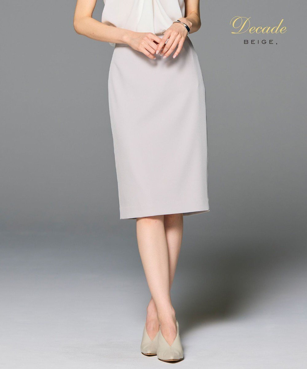 【ベイジ,/BEIGE,】の【セットアップ対応】LUIZA / タイトスカート インテリア・キッズ・メンズ・レディースファッション・服の通販 founy(ファニー) 　ファッション　Fashion　レディースファッション　Fashion for Women　セットアップ　Matching Sets　スカート・ミニ/ミディ/マキシ　Skirts / Mini, Midi & Maxi Skirts　ストレッチ　Stretch, Stretchy Fabric　セットアップ　Set-Up, Coordinated Outfit　セレモニー　Ceremony　タイトスカート　Pencil Skirt, Tight Skirt　トレンド　Trend, Trending Now　ビジネス 仕事 通勤　Business / Work / Commuting　夏　Summer　定番　Standard, Basic Item　S/S・春夏　SS, Spring/Summer, Warm Season　洗える　Machine Washable　A/W・秋冬　Autumn/Winter　L.Gray|ID: prp329100004845981 ipo3291000000035346994