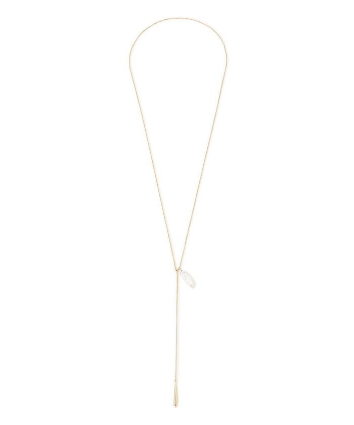 【23区/NIJYUSANKU】の淡水パール ラリエット ネックレス インテリア・キッズ・メンズ・レディースファッション・服の通販 founy(ファニー) https://founy.com/ ファッション Fashion レディースファッション Fashion for Women ジュエリー Jewelry ネックレス Necklaces & Pendants 2025年 2025 2025春夏・S/S Spring/Summer 2025 SS25 アクセサリー Fashion Accessories イヤリング Earrings セレモニー Ceremony ネックレス Necklace, Pendant Necklace バランス Balance, Style Balance パール Pearl, Pearl Accent メタル Metal, Metal Parts ロング Long, Long-Length エレガント 上品 Elegant 夏 Summer S/S・春夏 SS, Spring/Summer, Warm Season |ID: prp329100004845984 ipo3291000000035712616