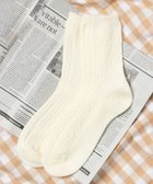 【ウィゴー/WEGO】の【あったか】ぽかぽか裏起毛ハートケーブルソックス 人気、トレンドファッション・服の通販 founy(ファニー) ファッション Fashion レディースファッション Fashion for Women ソックス&靴下 Socks & Hosiery レッグウェア・ストッキング Legwear & Hosiery おすすめ Recommended / Our Picks スマホ Smartphone, Mobile Device ソックス Socks, Hosiery 冬 Winter / This Winter A/W・秋冬 Autumn/Winter thumbnail オフホワイト|ID: prp329100004845987 ipo3291000000036178358