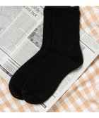 【ウィゴー/WEGO】の【あったか】ぽかぽか裏起毛ハートケーブルソックス 人気、トレンドファッション・服の通販 founy(ファニー) ファッション Fashion レディースファッション Fashion for Women ソックス&靴下 Socks & Hosiery レッグウェア・ストッキング Legwear & Hosiery おすすめ Recommended / Our Picks スマホ Smartphone, Mobile Device ソックス Socks, Hosiery 冬 Winter / This Winter A/W・秋冬 Autumn/Winter thumbnail ブラック|ID: prp329100004845987 ipo3291000000036178361