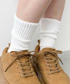 【ウィゴー/WEGO】のサポート付き無地リブソックス ホワイト|ID: prp329100004845989 ipo3291000000035636421