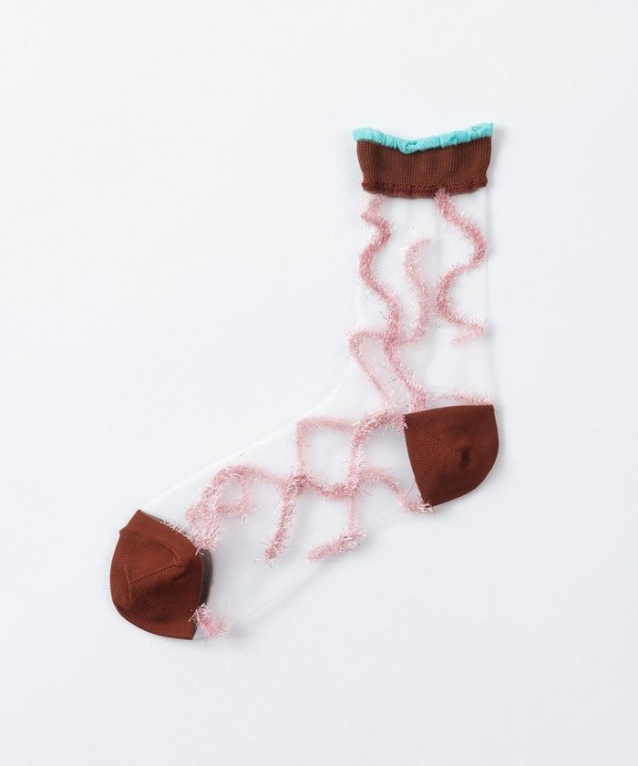 【トリコテ/Tricote】のシースルーラインラメソックス インテリア・キッズ・メンズ・レディースファッション・服の通販 founy(ファニー) https://founy.com/ ファッション Fashion レディースファッション Fashion for Women ソックス&靴下 Socks & Hosiery レッグウェア・ストッキング Legwear & Hosiery おすすめ Recommended / Our Picks アクセサリー Fashion Accessories サンダル Sandals, Summer Shoes シアー Sheer, See-Through シューズ Shoes, Footwear ソックス Socks, Hosiery タンブラー Tumbler, Travel Mug 夏 Summer |ID: prp329100004846003 ipo3291000000035347474