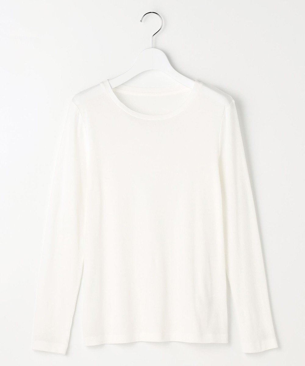 【自由区/JIYU-KU】のレイヤリングシアーインナー カットソー インテリア・キッズ・メンズ・レディースファッション・服の通販 founy(ファニー) 　ファッション　Fashion　レディースファッション　Fashion for Women　トップス・カットソー　Cut & Sew Tops　シャツ・ブラウス・オフィスカジュアル　Elegant Blouses & Button-Ups　ロングTシャツ・Tシャツ　Longline T-Shirts & Tees　カットソー・ベーシックTシャツ　Cut-and-Sewn Tops / Stretch Tees & Basics　ジュエリー　Jewelry　ファッションリング　Fashion Rings　イヤリング・フープ・ドロップタイプ　Hoop, Drop & Clip Earrings　カットソー　Cut and Sewn Top　キャミソール　Camisole, Spaghetti Strap Top　シアー　Sheer, See-Through　エレガント 上品　Elegant　夏　Summer　春　Spring　S/S・春夏　SS, Spring/Summer, Warm Season　オフ|ID: prp329100004846011 ipo3291000000035520636