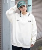 【ウィゴー/WEGO】の【ユニセックス着用ITEM/MLサイズ展開】モチーフロゴポロスウェット 人気、トレンドファッション・服の通販 founy(ファニー) ファッション Fashion レディースファッション Fashion for Women トップス・カットソー Cut & Sew Tops レディースパーカー・カジュアルフーディー Casual Hoodies & Sweatshirts スウェット・クルーネックトップス Sweatshirts & Crewnecks / Relaxed Fit Sweat Tops 春 Spring 秋 Autumn カーゴパンツ Cargo Pants, Utility Pants ショート Short, Short Length スウェット / スエット Sweatshirt, Sweatwear スマホ Smartphone, Mobile Device スラックス Slacks, Dress Pants デニム Denim, Jeans Material 長袖 Long Sleeve, Full Sleeve バランス Balance, Style Balance フロント Front, Front Design 防寒 Cold Protection, Winter-Ready モチーフ Motif, Design Theme 冬 Winter / This Winter A/W・秋冬 Autumn/Winter おすすめ Recommended / Our Picks thumbnail ホワイトアイボリー|ID: prp329100004846053 ipo3291000000035588740
