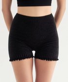 【ウィング/Wing】のあったかオーバーパンツ マシュマロ糸を使用 ここちよいフィット感 軽いはきごこち 1分丈 毛パン 秋 冬 ER0615 ウイング/ワコール ブラック|ID: prp329100004846058 ipo3291000000035436641