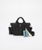 【トプカピ/TOPKAPI】の【Breath TOPKAPI】パフィング 2way ミニ トートバッグ チャーム付き ブラック|ID: prp329100004846066 ipo3291000000035835233