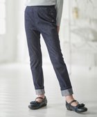 【組曲 / KIDS/KUMIKYOKU】の【110-140㎝】シンフォニー デニムニットパンツ 人気、トレンドファッション・服の通販 founy(ファニー) ファッション Fashion キッズファッション Fashion for Kids ボトムス Bottoms コレクション Collection, Seasonal Line デニム Denim, Jeans Material プリント Print, Printed Pattern モチーフ Motif, Design Theme ロールアップ Roll-Up, Cuffed Hem 夏 Summer 定番 Standard, Basic Item 春 Spring S/S・春夏 SS, Spring/Summer, Warm Season thumbnail ネイビー|ID: prp329100004846405 ipo3291000000035765645