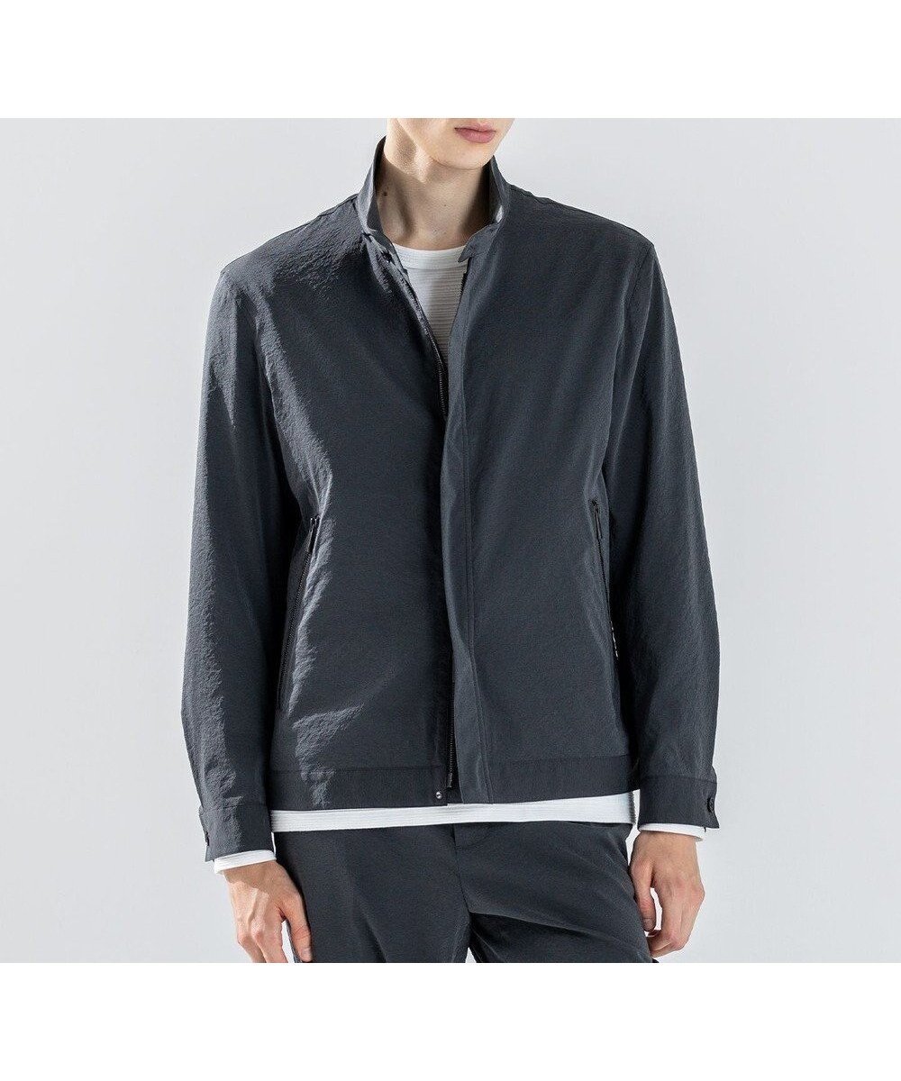 【ジョゼフ オム/JOSEPH HOMME / MEN】の新素材【ストレッチ】グレインウェーブストレッチ / ブルゾン インテリア・キッズ・メンズ・レディースファッション・服の通販 founy(ファニー) ファッション Fashion メンズファッション Fashion for Men アウター Men's Coats Outerwear ブルゾンジャケット / カジュアルアウター Bomber Jackets & Blousons カフス Cuff Design ジップ Zip, Zipper ジャケット Jacket, Outerwear スタンド Stand Collar, Upright Stand ストレッチ Stretch, Stretchy Fabric セットアップ Set-Up, Coordinated Outfit フロント Front, Front Design ブルゾン Blouson, Bomber Jacket ポケット Pocket, Pocket Detail A/W・秋冬 Autumn/Winter 軽量 Lightweight, Ultra Light グレー系|ID: prp329100004846440 ipo3291000000035868418