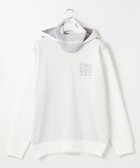 【23区 ゴルフ/23区GOLF / MEN】の【MEN】【ウォッシャブル】スヌード付き 裏モールパーカー ニット ホワイト系|ID: prp329100004846442 ipo3291000000035842022