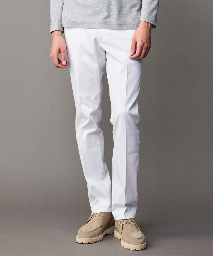 【ジョセフ アブード/JOSEPH ABBOUD / MEN】の【ウエストも伸びる!・新色追加】オーガニックストレッチパンツ インテリア・キッズ・メンズ・レディースファッション・服の通販 founy(ファニー) https://founy.com/ ファッション Fashion メンズファッション Fashion for Men ボトムス Bottoms ヴィンテージ Vintage Style ジャケット Jacket, Outerwear 定番 Standard, Basic Item A/W・秋冬 Autumn/Winter |ID: prp329100004846449 ipo3291000000035641286