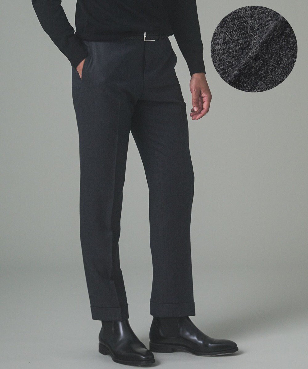 【五大陸/gotairiku / MEN】の【保温性/ストレッチ/シワになりにくい】サキソニーストレッチパンツ(ノータック) インテリア・キッズ・メンズ・レディースファッション・服の通販 founy(ファニー) ファッション Fashion メンズファッション Fashion for Men ボトムス Bottoms ストレッチ Stretch, Stretchy Fabric テーパード Tapered, Tapered Pants レギュラー Regular, Standard Fit 人気 Popular, Best Seller 冬 Winter / This Winter A/W・秋冬 Autumn/Winter グレー系|ID: prp329100004846475 ipo3291000000036303570