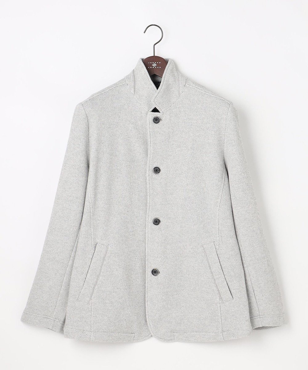 【ジョセフ アブード/JOSEPH ABBOUD / MEN】の【ストレッチ/カーディガンジャケット】コットンメランジジャージー ジャケット インテリア・キッズ・メンズ・レディースファッション・服の通販 founy(ファニー) 　ファッション　Fashion　メンズファッション　Fashion for Men　アウター　Men's Coats Outerwear　ブルゾンジャケット / カジュアルアウター　Bomber Jackets & Blousons　インナー　Innerwear　春　Spring　カーディガン　Cardigan, Knitwear　ジャケット　Jacket, Outerwear　ストレッチ　Stretch, Stretchy Fabric　ブルゾン　Blouson, Bomber Jacket　メランジ　Melange, Mixed Yarn　リラックス　Relax, Relaxed Fit　S/S・春夏　SS, Spring/Summer, Warm Season　おすすめ　Recommended / Our Picks　夏　Summer　ビジネス 仕事 通勤　Business / Work / Commuting　ライトグレー系|ID: prp329100004846477 ipo3291000000035520764