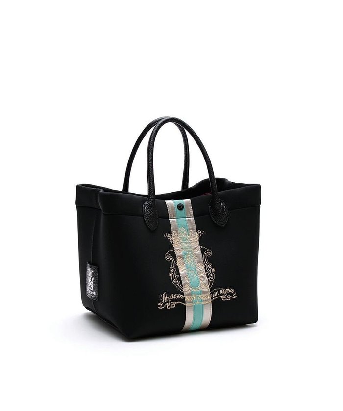 【アクセソワドゥマドモワゼルジャップ/A.D.M.J】の【魔法の様に軽い】イタリアンファブリック/マジックライト/センターリボントートM インテリア・キッズ・メンズ・レディースファッション・服の通販 founy(ファニー) https://founy.com/ ファッション Fashion レディースファッション Fashion for Women バッグ Bags サテン Satin, Glossy Fabric スーツ Suit, Formalwear センター Center, Center Line ダブル Double, Double-Breasted フォーム Form ポケット Pocket, Pocket Detail ポーチ Pouch, Small Case モチーフ Motif, Design Theme リボン Ribbon, Bow |ID: prp329100004846595 ipo3291000000035988491