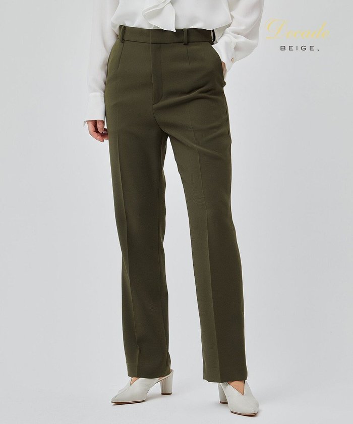 【ベイジ,/BEIGE,】の【洗える】ALAINA / スリムストレートパンツ インテリア・キッズ・メンズ・レディースファッション・服の通販 founy(ファニー) https://founy.com/ ファッション Fashion レディースファッション Fashion for Women パンツ Pants & Trousers シンプル Simple, Minimal ジャケット Jacket, Outerwear ストレッチ Stretch, Stretchy Fabric ストレート Straight, Straight Cut スラックス Slacks, Dress Pants スーツ Suit, Formalwear セットアップ Set-Up, Coordinated Outfit エレガント 上品 Elegant ビジネス 仕事 通勤 Business / Work / Commuting 夏 Summer S/S・春夏 SS, Spring/Summer, Warm Season 洗える Machine Washable A/W・秋冬 Autumn/Winter |ID: prp329100004846708 ipo3291000000035381148