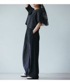【23区/NIJYUSANKU】の【MAG×スタイリストコラボ】ラメオックス セットアップ 人気、トレンドファッション・服の通販 founy(ファニー) ファッション Fashion レディースファッション Fashion for Women ワンピース Dresses オックス Oxford Fabric 春 Spring クロップド Cropped, Short Length コラボ Collaboration, Collab シャイニー Shiny, Glossy Finish シンプル Simple, Minimal ストレッチ Stretch, Stretchy Fabric セットアップ Set-Up, Coordinated Outfit セパレート Separate, Two-Piece 人気 Popular, Best Seller バランス Balance, Style Balance パターン Pattern, Design Print フロント Front, Front Design マニッシュ Mannish, Boyish レギュラー Regular, Standard Fit ワイド Wide, Wide Fit S/S・春夏 SS, Spring/Summer, Warm Season 夏 Summer 2024年 2024 2024春夏・S/S Spring/Summer 2024 SS24 thumbnail ネイビーラメ×ネイビー|ID: prp329100004846713 ipo3291000000036279281