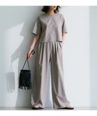 【23区/NIJYUSANKU】の【MAG×スタイリストコラボ】ラメオックス セットアップ 人気、トレンドファッション・服の通販 founy(ファニー) ファッション Fashion レディースファッション Fashion for Women ワンピース Dresses オックス Oxford Fabric 春 Spring クロップド Cropped, Short Length コラボ Collaboration, Collab シャイニー Shiny, Glossy Finish シンプル Simple, Minimal ストレッチ Stretch, Stretchy Fabric セットアップ Set-Up, Coordinated Outfit セパレート Separate, Two-Piece 人気 Popular, Best Seller バランス Balance, Style Balance パターン Pattern, Design Print フロント Front, Front Design マニッシュ Mannish, Boyish レギュラー Regular, Standard Fit ワイド Wide, Wide Fit S/S・春夏 SS, Spring/Summer, Warm Season 夏 Summer 2024年 2024 2024春夏・S/S Spring/Summer 2024 SS24 thumbnail ベージュラメ×ベージュラメ|ID: prp329100004846713 ipo3291000000036279282