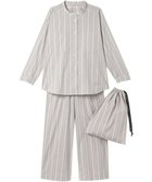 【ワコール 睡眠科学/wacoal suimin】のパジャマ 長袖 長ズボン 綿混(本体) 【睡眠科学×mintdesigns】 レディース YDX604 睡眠科学/ワコール ベージュ|ID: prp329100004846746 ipo3291000000035930051