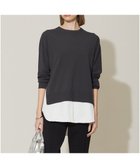 【アイシービー/iCB】の【洗える】 クロスコンビ ニットプルオーバー 人気、トレンドファッション・服の通販 founy(ファニー) ファッション Fashion レディースファッション Fashion for Women トップス・カットソー Cut & Sew Tops ニット Knit Tops & Sweaters カジュアルプルオーバー・ニットトップス Pullovers & Knit Tops / Casual Pullovers インナー Innerwear 春 Spring 洗える Machine Washable コンパクト Compact, Small Size コンビ Combo, Combination Style ジャケット Jacket, Outerwear スタイリッシュ Stylish, Fashionable ストレッチ Stretch, Stretchy Fabric セーター Sweater, Knitwear ツイル Twist, Twisted Detail ドッキング Docking, Mixed Material ワイド Wide, Wide Fit S/S・春夏 SS, Spring/Summer, Warm Season 夏 Summer 2024年 2024 2024春夏・S/S Spring/Summer 2024 SS24 thumbnail チャコール系|ID: prp329100004846762 ipo3291000000035386316