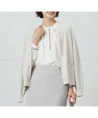 【ジェイ プレス/J.PRESS】の【洗える】ORGANIC GASS COTTON クルーネック アウター ベージュ系|ID: prp329100004846778 ipo3291000000035388017