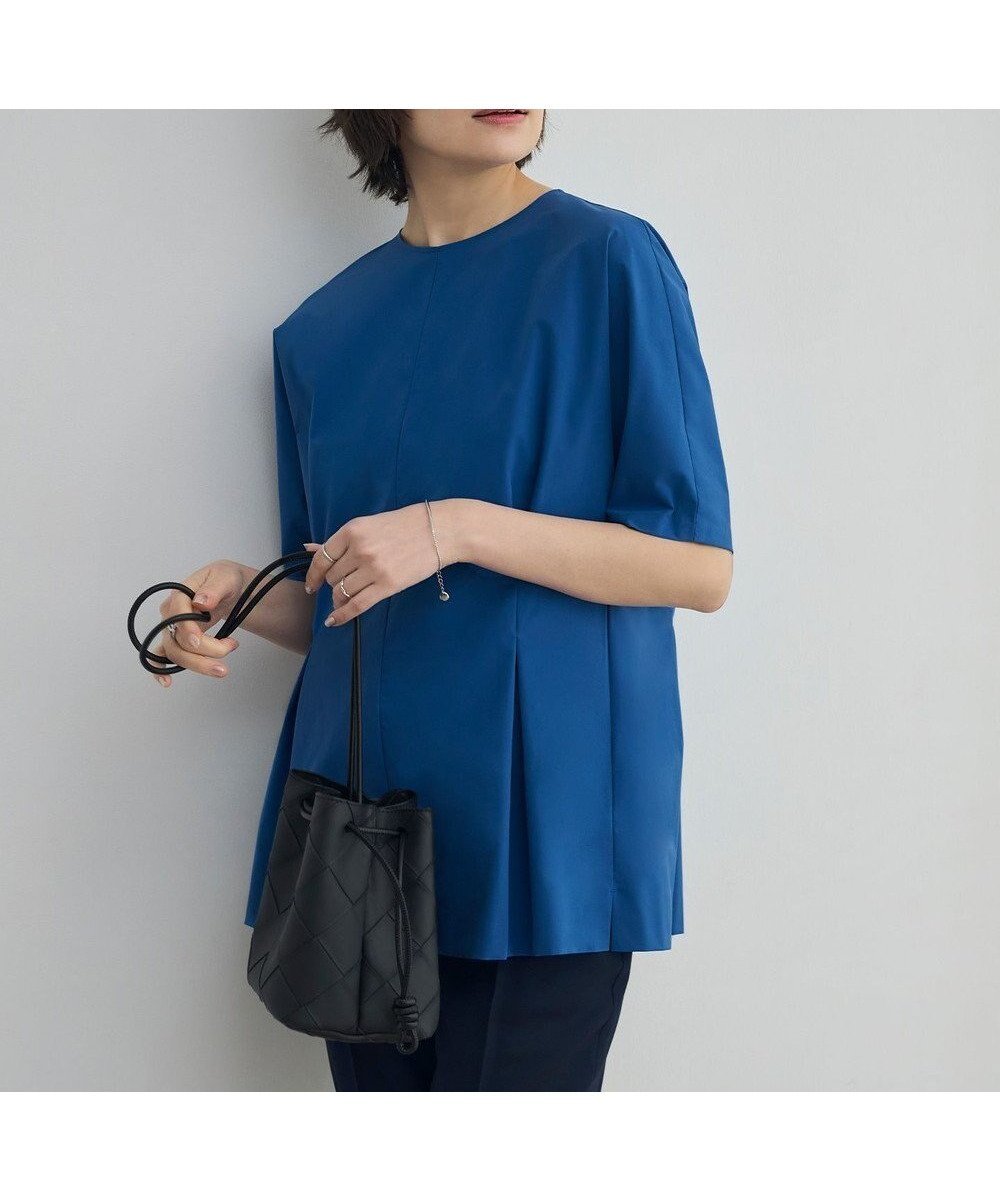 【アイシービー/iCB】の【接触冷感・撥水・UVケア・洗える】 プルーフ4WAYタフタ ブラウス インテリア・キッズ・メンズ・レディースファッション・服の通販 founy(ファニー) 　ファッション　Fashion　レディースファッション　Fashion for Women　トップス・カットソー　Cut & Sew Tops　シャツ・ブラウス・オフィスカジュアル　Elegant Blouses & Button-Ups　春　Spring　洗える　Machine Washable　軽量　Lightweight, Ultra Light　ストレッチ　Stretch, Stretchy Fabric　セットアップ　Set-Up, Coordinated Outfit　タフタ　Taffeta, Structured Fabric　バランス　Balance, Style Balance　フィット　Fit, Slim Fit　フレア　Flare, Flared　ワイド　Wide, Wide Fit　S/S・春夏　SS, Spring/Summer, Warm Season　夏　Summer　2025年　2025　2025春夏・S/S　Spring/Summer 2025 SS25　ラピスラズリ系|ID: prp329100004846786 ipo3291000000036176696