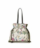 【トプカピ/TOPKAPI】の【TREASURE TOPKAPI】マイルドサテン スカーフ柄 巾着 トート バッグ カーキ|ID: prp329100004846809 ipo3291000000035890195