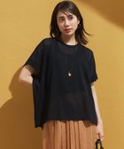 【23区/NIJYUSANKU】の【洗える】ライトシアー ハーフスリーブ ニット 人気、トレンドファッション・服の通販 founy(ファニー) ファッション Fashion レディースファッション Fashion for Women トップス・カットソー Cut & Sew Tops ニット Knit Tops & Sweaters インド Indian Textile オレンジ Orange 春 Spring 洗える Machine Washable シアー Sheer, See-Through スリーブ Sleeve, Long Sleeve / Short Sleeve セーター Sweater, Knitwear ツイスト Tweed, Tweed Fabric ハーフ Half, Half-Length フォルム Silhouette, Form ブルゾン Blouson, Bomber Jacket S/S・春夏 SS, Spring/Summer, Warm Season 夏 Summer 2025年 2025 2025春夏・S/S Spring/Summer 2025 SS25 thumbnail ブラック系|ID: prp329100004846823 ipo3291000000035389923