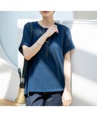 【23区/NIJYUSANKU】の【洗える】ライトシアー ハーフスリーブ ニット 人気、トレンドファッション・服の通販 founy(ファニー) ファッション Fashion レディースファッション Fashion for Women トップス・カットソー Cut & Sew Tops ニット Knit Tops & Sweaters インド Indian Textile オレンジ Orange 春 Spring 洗える Machine Washable シアー Sheer, See-Through スリーブ Sleeve, Long Sleeve / Short Sleeve セーター Sweater, Knitwear ツイスト Tweed, Tweed Fabric ハーフ Half, Half-Length フォルム Silhouette, Form ブルゾン Blouson, Bomber Jacket S/S・春夏 SS, Spring/Summer, Warm Season 夏 Summer 2025年 2025 2025春夏・S/S Spring/Summer 2025 SS25 thumbnail ダークブルー系|ID: prp329100004846823 ipo3291000000035389927