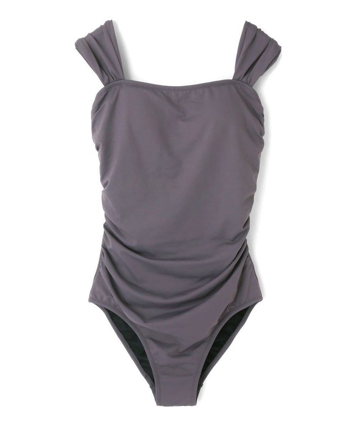 【三愛水着楽園/San-ai Resort】の【SALE】インポートファブリック ワンピース水着 インテリア・キッズ・メンズ・レディースファッション・服の通販 founy(ファニー) https://founy.com/ ファッション Fashion レディースファッション Fashion for Women 水着 Swimwear レディース水着・ビーチウェア Swimwear & Beachwear なめらか Smooth, Silky Texture アンダー Underwear Essentials ギャザー Gathered, Ruffled バランス Balance, Style Balance ビーチ Beach, Seaside ポケット Pocket, Pocket Detail ラップ Wrap, Wrap Design リラックス Relax, Relaxed Fit レース Lace, Lace Fabric ワイヤー Wire, Wired Bra 夏 Summer S/S・春夏 SS, Spring/Summer, Warm Season 水着 Swimsuit, Swimwear A/W・秋冬 Autumn/Winter |ID: prp329100004846832 ipo3291000000035390231