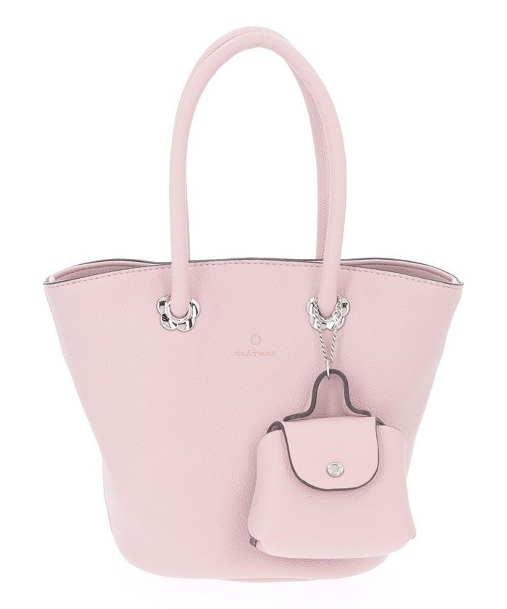 【クレイサス/CLATHAS】のメルベイユ 2wayトート インテリア・キッズ・メンズ・レディースファッション・服の通販 founy(ファニー) 　ファッション　Fashion　レディースファッション　Fashion for Women　バッグ　Bags　シンプル　Simple, Minimal　ワンポイント　One Point, Statement Accent　ライトピンク|ID: prp329100004846844 ipo3291000000035589107