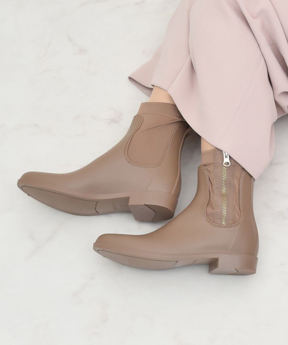 【ブリジット バーキン/Bridget Birkin】の【Bridget Birkin】サイドジップレインブーツ インテリア・キッズ・メンズ・レディースファッション・服の通販 founy(ファニー) 　ファッション　Fashion　レディースファッション　Fashion for Women　サイドジップ　Side Zip, Side Zipper　フィット　Fit, Slim Fit　オーク|ID: prp329100004846853 ipo3291000000036005120