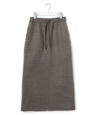 【ジェイプレスヨークストリート/J.PRESS YORK STREET】の【WOMEN】NEEDLE JERSEY リラックスタイトスカート グレー系|ID: prp329100004846867 ipo3291000000035635241