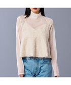 【アンクレイヴ/uncrave】の【手洗い可】フリンジ ジャガード ビスチェ(uncrave STANDARD) エクリュ|ID: prp329100004846883 ipo3291000000035392593